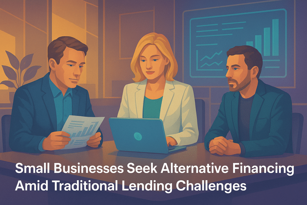 Small Businesses Seek Alternative Financing Amid Traditional Lending Challenges