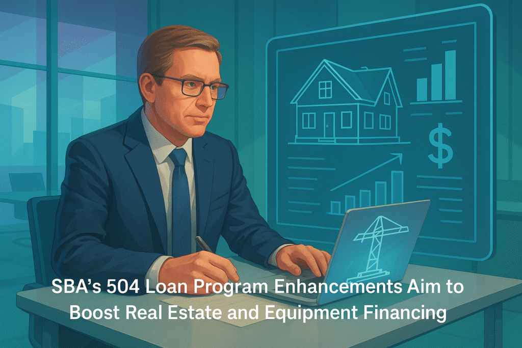 SBA's 504 Loan Program Enhancements Aim to Boost Real Estate and Equipment Financing
