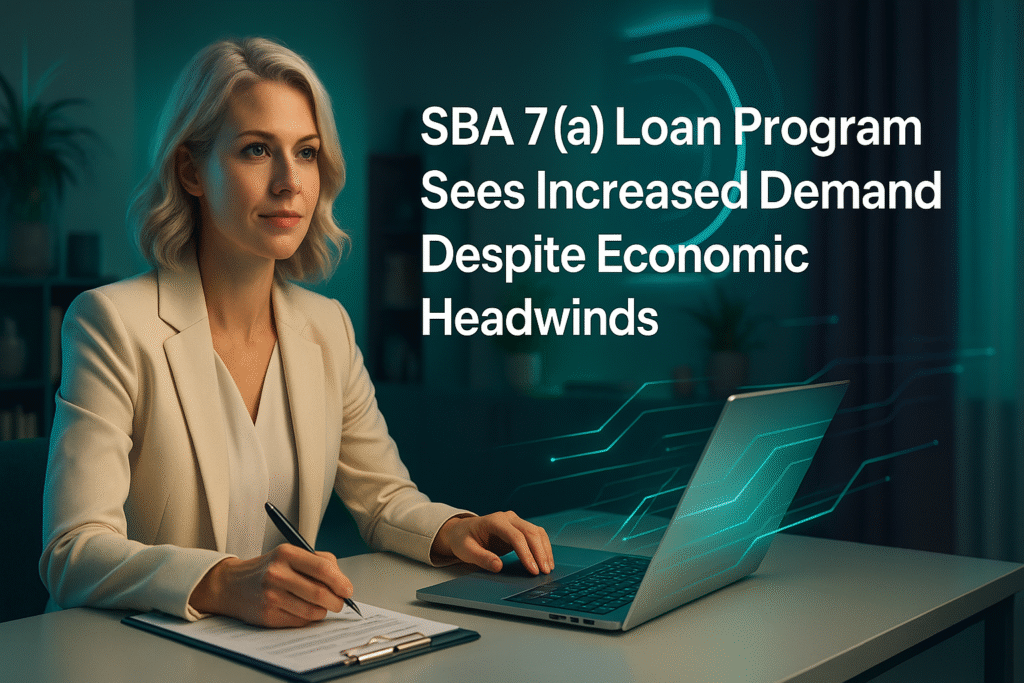 SBA 7(a) Loan Program Sees Increased Demand Despite Economic Headwinds SBA 7(a) Loan Program Sees Increased Demand Despite Economic Headwinds