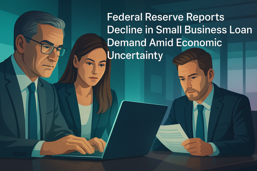 Federal Reserve Reports Decline in Small Business Loan Demand Amid Economic Uncertainty