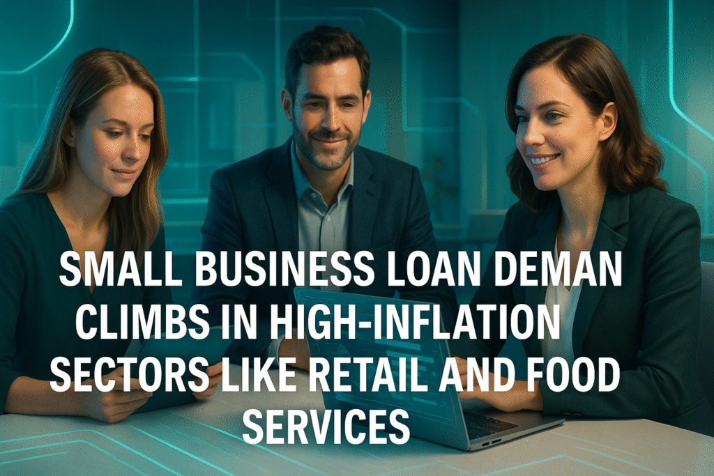 Small Business Loan Demand Climbs in High-Inflation Sectors Like Retail and Food Services