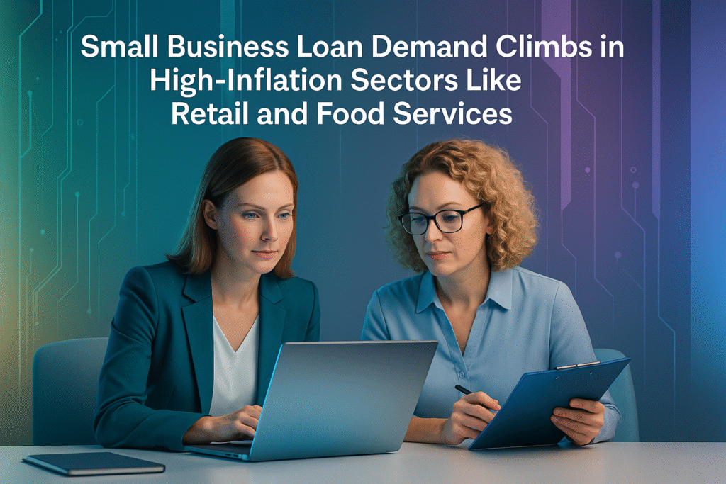 Small Business Loan Demand Climbs in High-Inflation Sectors Like Retail and Food Services