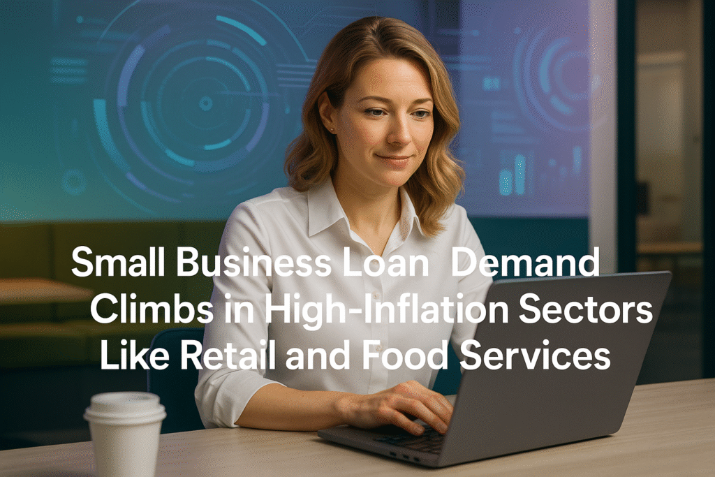 Small Business Loan Demand Climbs in High-Inflation Sectors Like Retail and Food Services