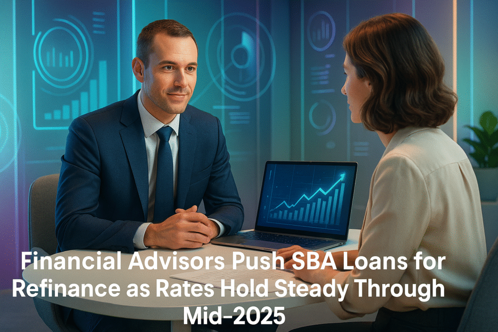Financial Advisors Push SBA Loans for Refinance as Rates Hold Steady Through Mid-2025 Financial Advisors Push SBA Loans for Refinance as Rates Hold Steady Through Mid-2025