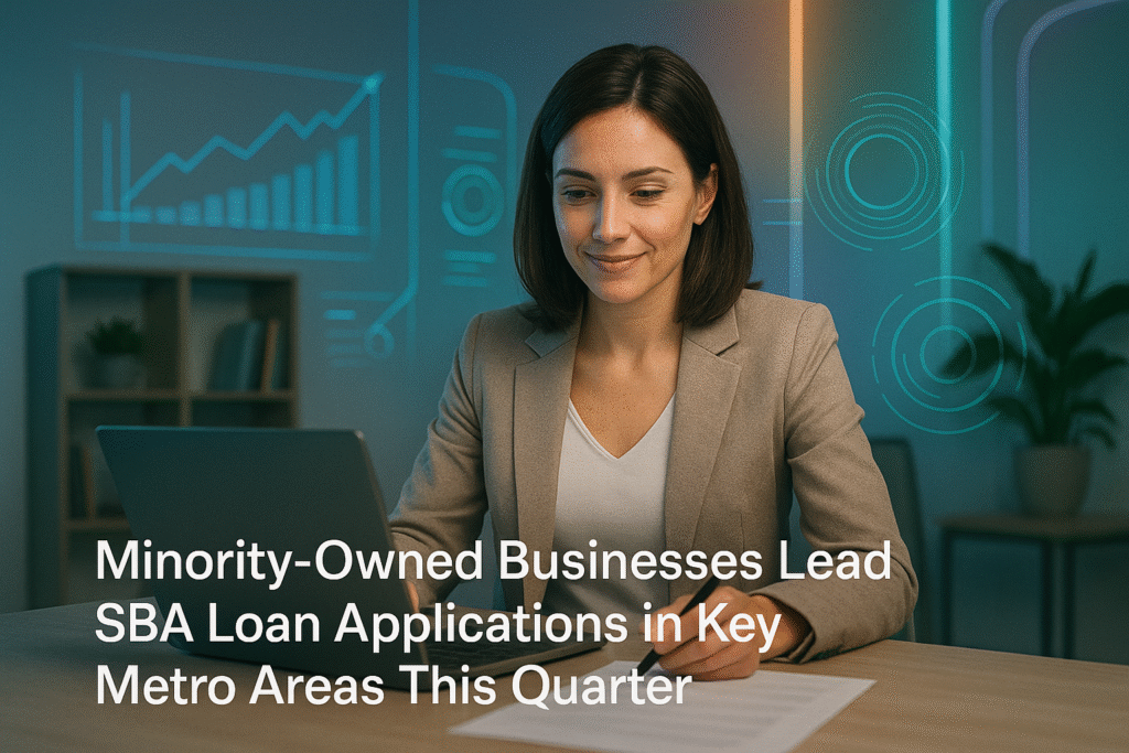 Minority-Owned Businesses Lead SBA Loan Applications in Key Metro Areas This Quarter