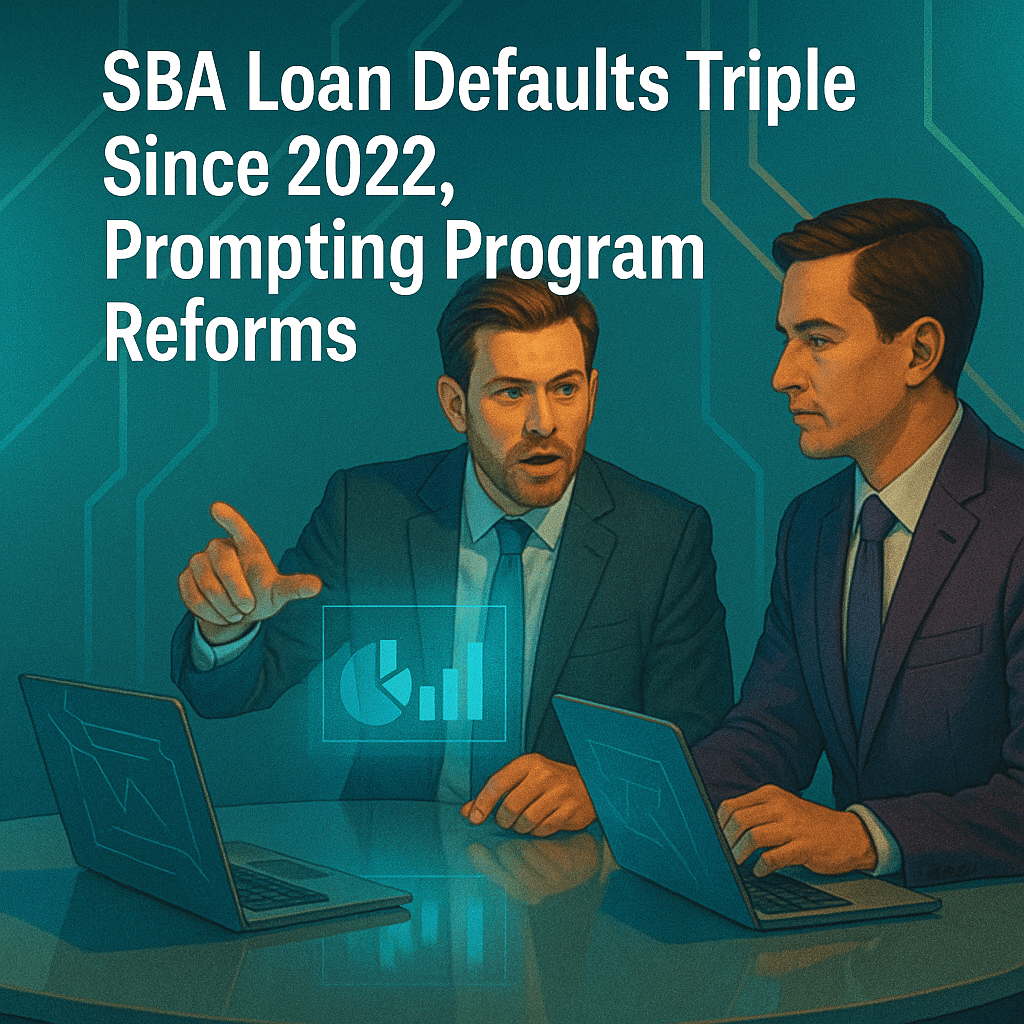 SBA Loan Defaults Triple Since 2022, Prompting Program Reforms