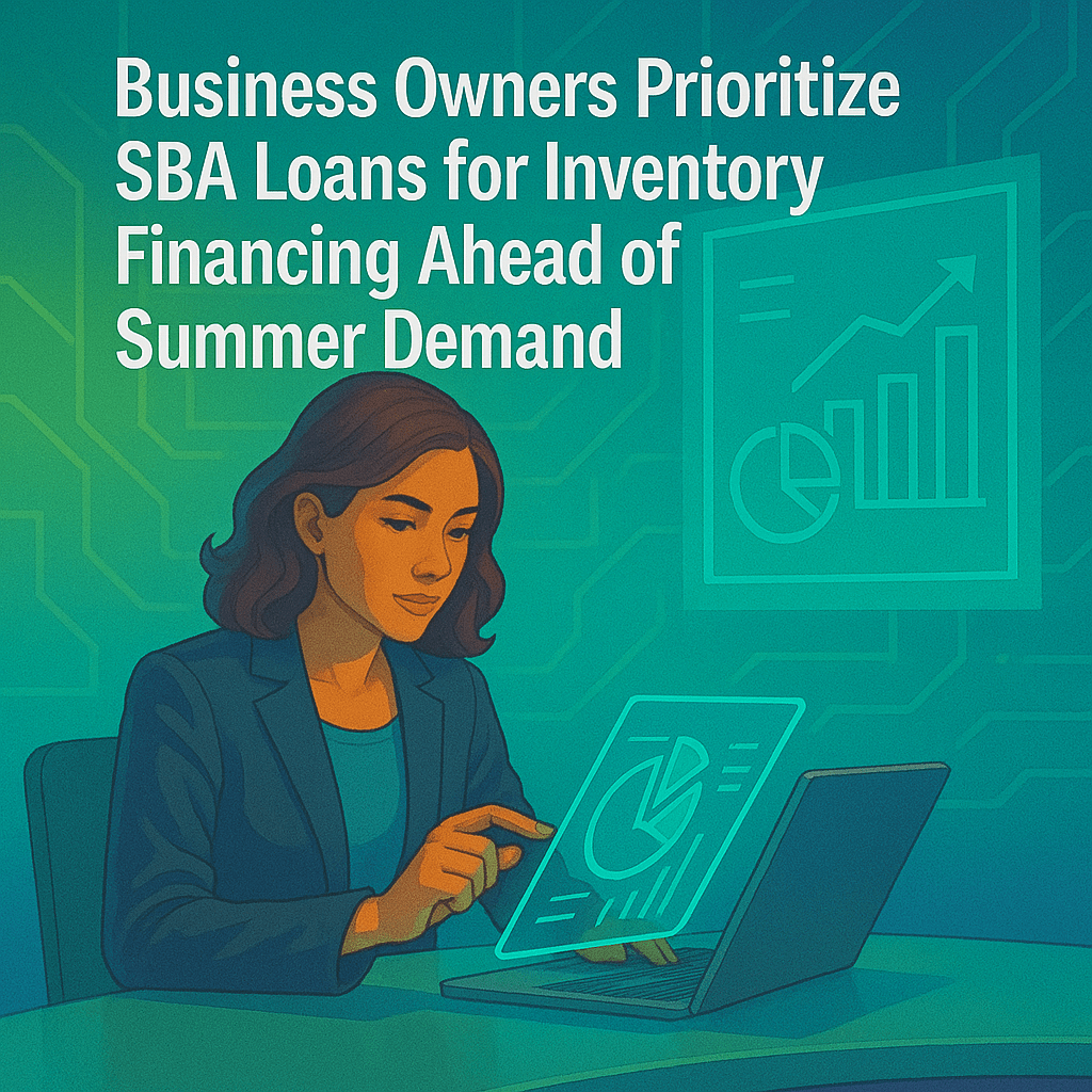 Business Owners Prioritize SBA Loans for Inventory Financing Ahead of Summer Demand Business Owners Prioritize SBA Loans for Inventory Financing Ahead of Summer Demand