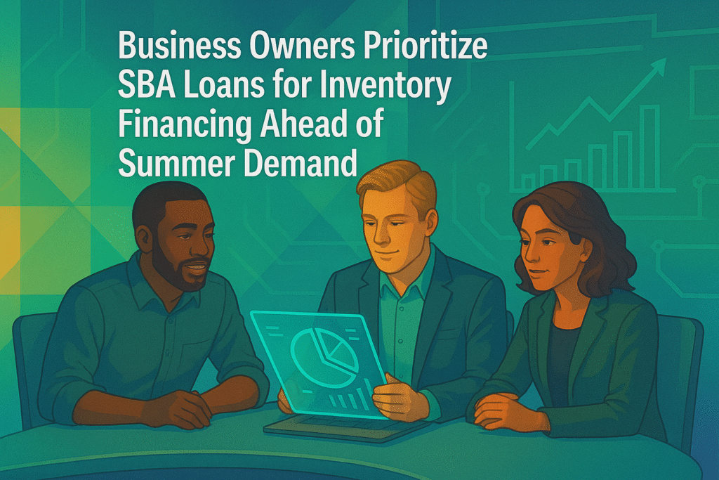 Business Owners Prioritize SBA Loans for Inventory Financing Ahead of Summer Demand Business Owners Prioritize SBA Loans for Inventory Financing Ahead of Summer Demand