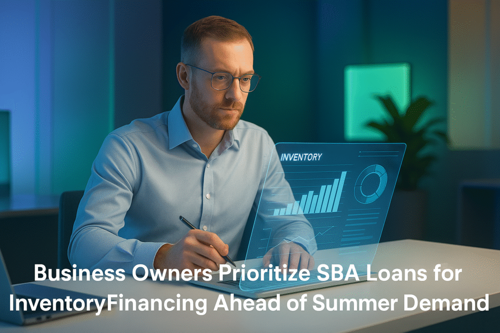 Business Owners Prioritize SBA Loans for Inventory Financing Ahead of Summer Demand