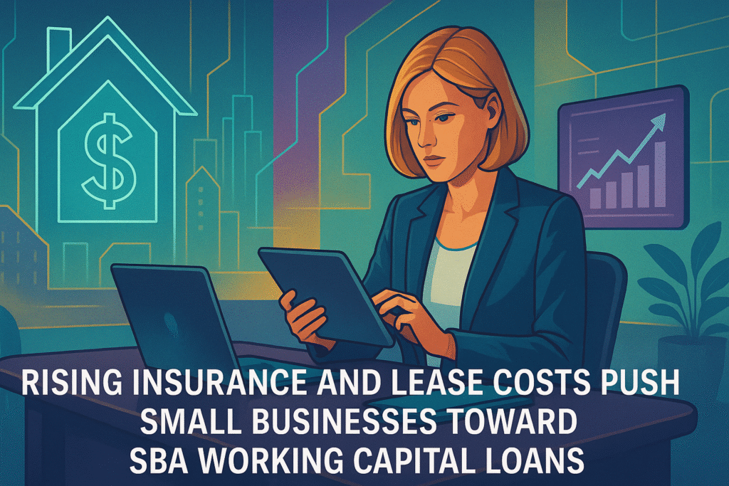 Rising Insurance and Lease Costs Push Small Businesses Toward SBA Working Capital Loans Rising Insurance and Lease Costs Push Small Businesses Toward SBA Working Capital Loans