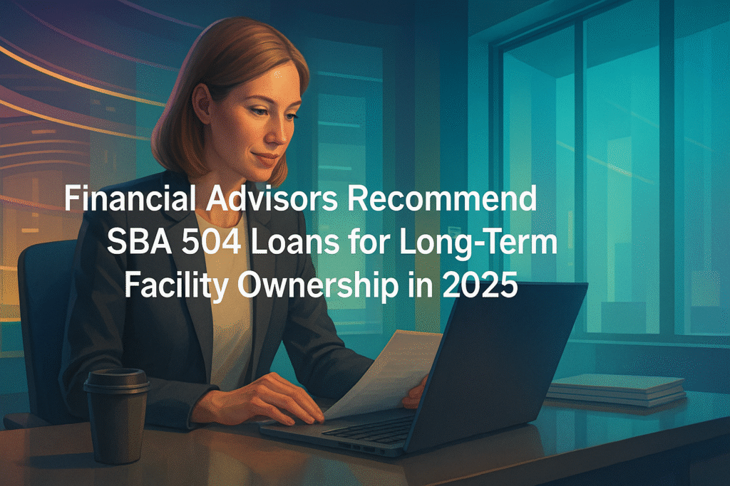 Financial Advisors Recommend SBA 504 Loans for Long-Term Facility Ownership in 2025