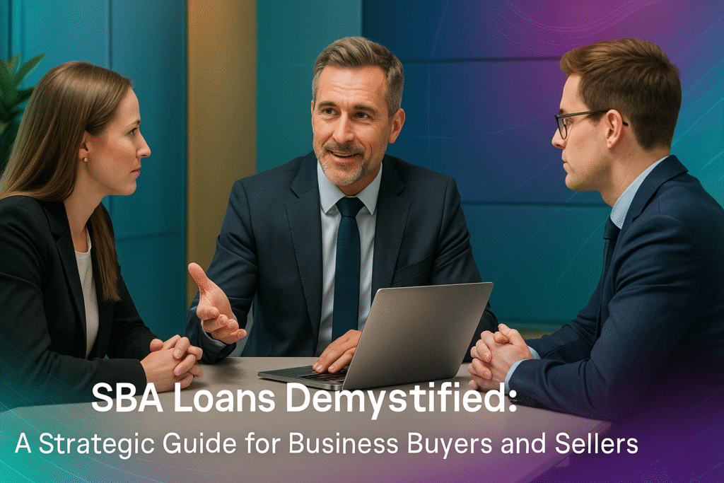 SBA Loans Demystified: A Strategic Guide for Business Buyers and Sellers SBA Loans Demystified: A Strategic Guide for Business Buyers and Sellers