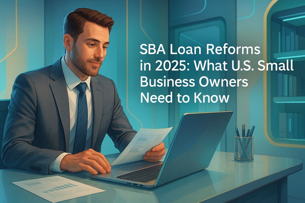 SBA Loan Reforms in 2025: What U.S. Small Business Owners Need to Know SBA Loan Reforms in 2025: What U.S. Small Business Owners Need to Know