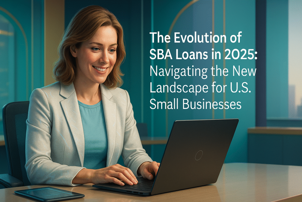 The Evolution of SBA Loans in 2025: Navigating the New Landscape for U.S. Small Businesses The Evolution of SBA Loans in 2025: Navigating the New Landscape for U.S. Small Businesses