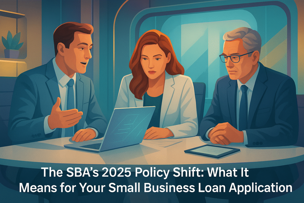 The SBA's 2025 Policy Shift: What It Means for Your Small Business Loan Application The SBA's 2025 Policy Shift: What It Means for Your Small Business Loan Application