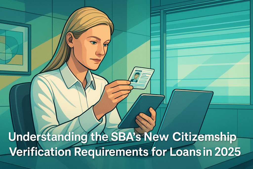 Understanding the SBA's New Citizenship Verification Requirements for Loans in 2025 Understanding the SBA's New Citizenship Verification Requirements for Loans in 2025