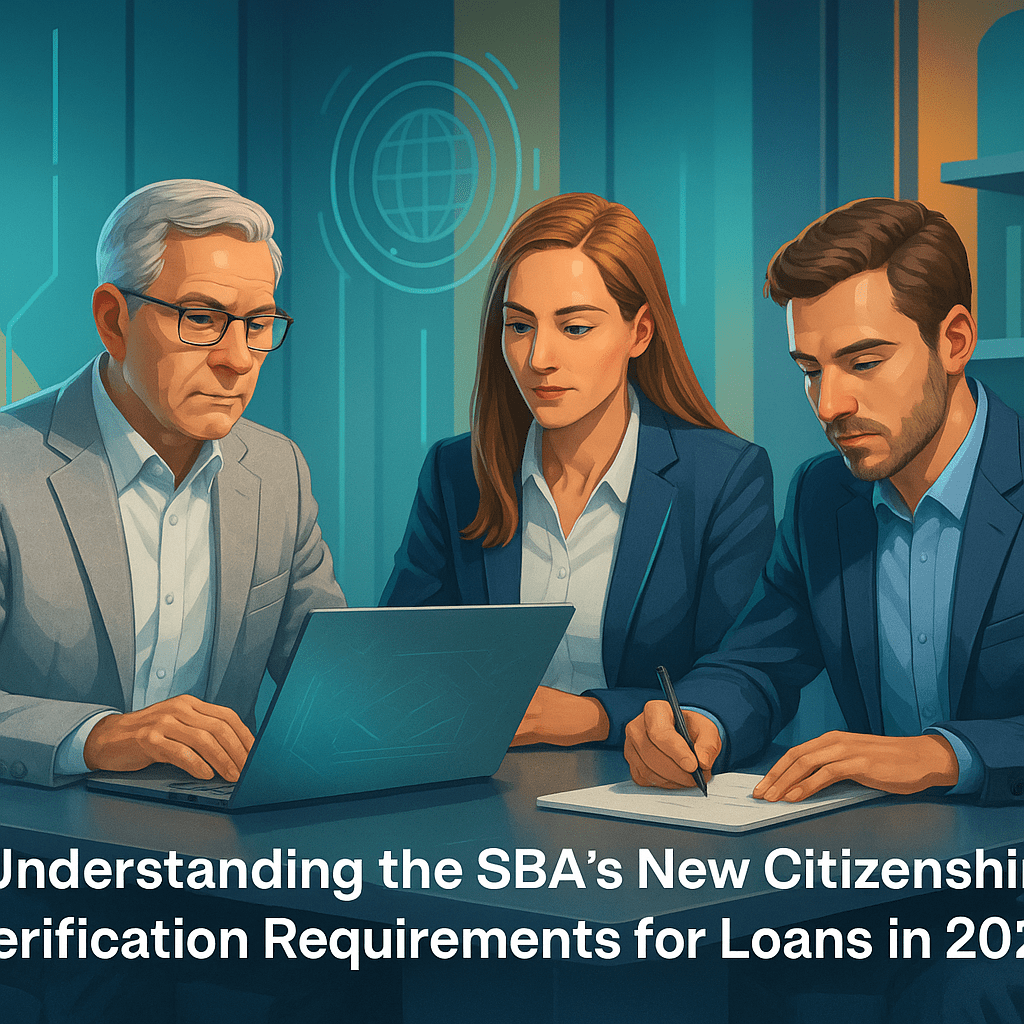 Understanding the SBA's New Citizenship Verification Requirements for Loans in 2025 Understanding the SBA's New Citizenship Verification Requirements for Loans in 2025