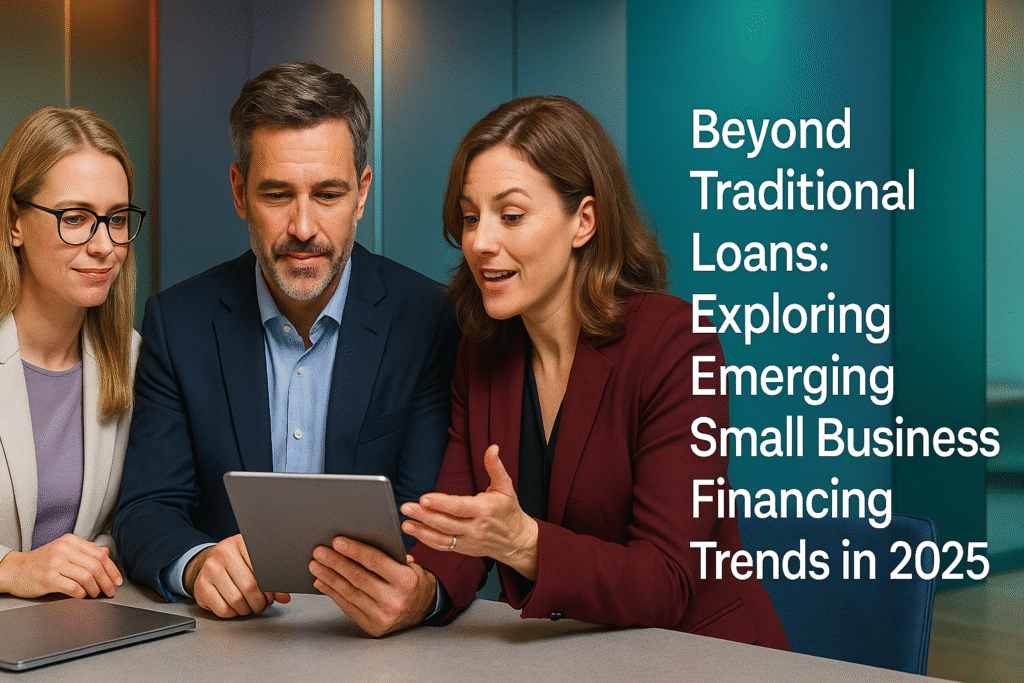 Beyond Traditional Loans: Exploring Emerging Small Business Financing Trends in 2025