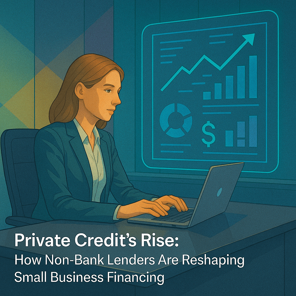 Private Credit's Rise: How Non-Bank Lenders Are Reshaping Small Business Financing Private Credit's Rise: How Non-Bank Lenders Are Reshaping Small Business Financing