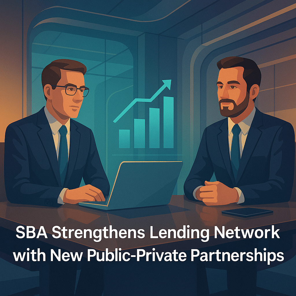 SBA Strengthens Lending Network with New Public-Private Partnerships