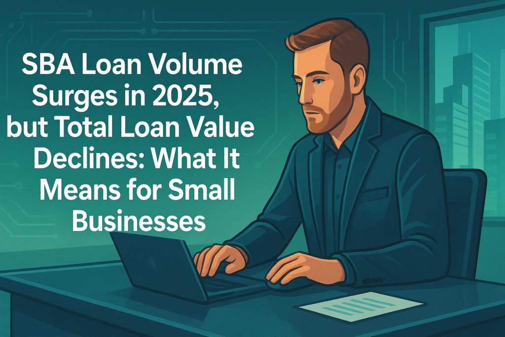 SBA Loan Volume Surges in 2025, but Total Loan Value Declines: What It Means for Small Businesses SBA Loan Volume Surges in 2025, but Total Loan Value Declines: What It Means for Small Businesses
