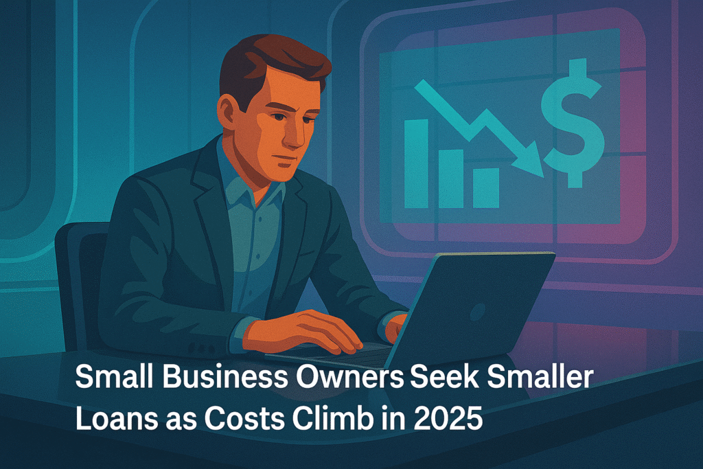 Small Business Owners Seek Smaller Loans as Costs Climb in 2025 Small Business Owners Seek Smaller Loans as Costs Climb in 2025