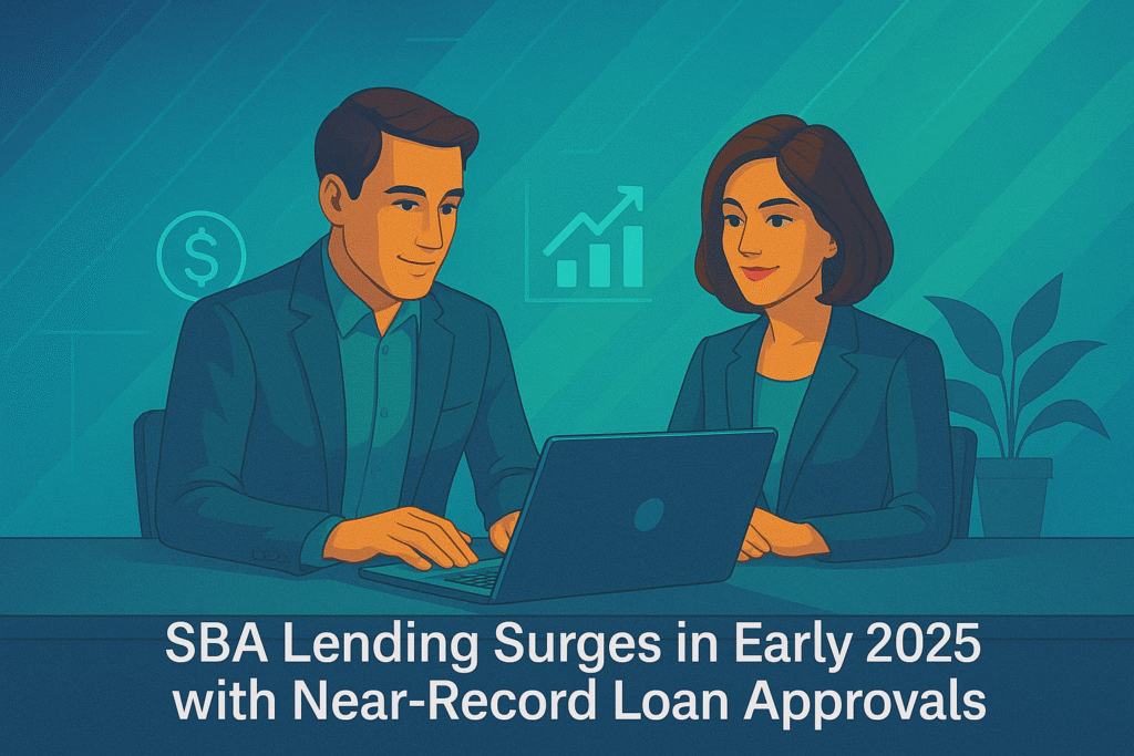 SBA Lending Surges in Early 2025 with Near-Record Loan Approvals