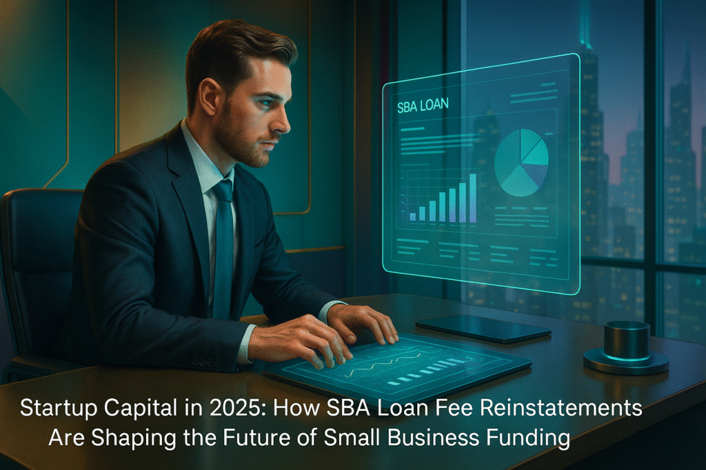 Startup Capital in 2025: How SBA Loan Fee Reinstatements Are Shaping the Future of Small Business Funding Startup Capital in 2025: How SBA Loan Fee Reinstatements Are Shaping the Future of Small Business Funding