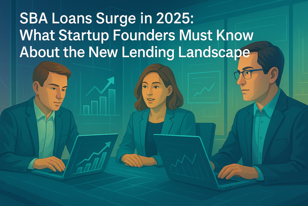 SBA Loans Surge in 2025: What Startup Founders Must Know About the New Lending Landscape SBA Loans Surge in 2025: What Startup Founders Must Know About the New Lending Landscape