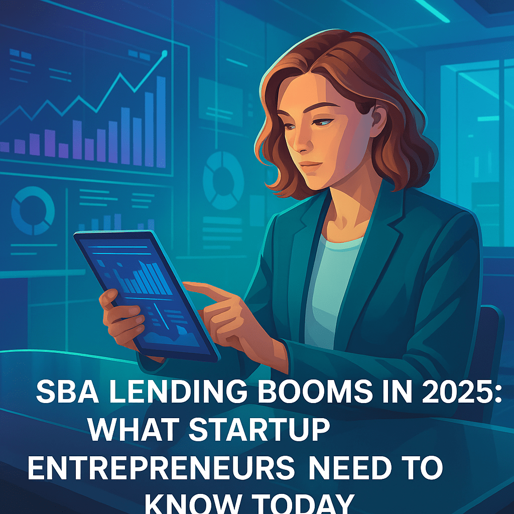 SBA Lending Booms in 2025: What Startup Entrepreneurs Need to Know Today