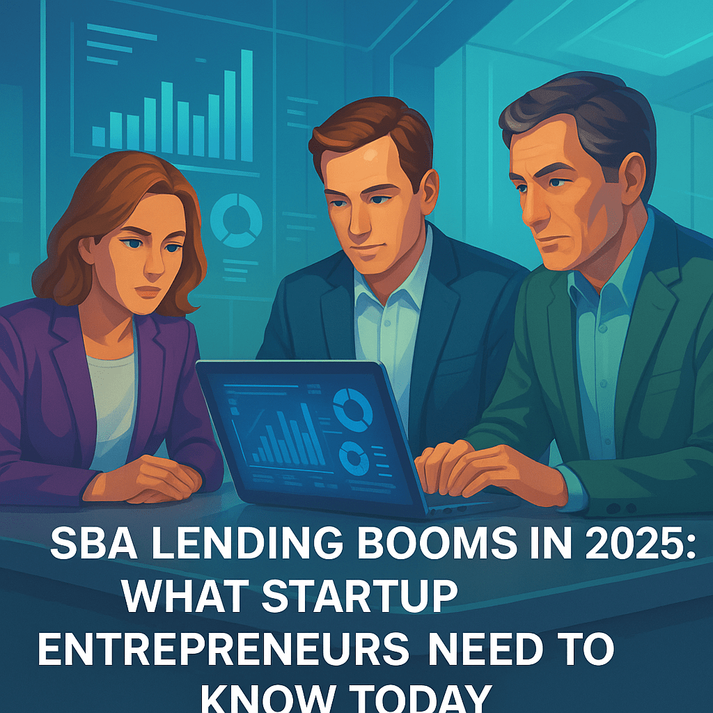 SBA Lending Booms in 2025: What Startup Entrepreneurs Need to Know Today SBA Lending Booms in 2025: What Startup Entrepreneurs Need to Know Today
