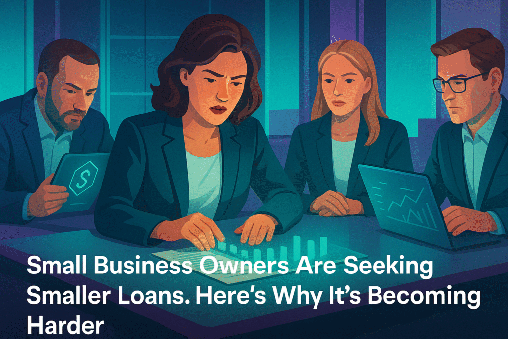 Small business owners are seeking smaller loans. Here’s why it’s becoming harder Small business owners are seeking smaller loans. Here’s why it’s becoming harder