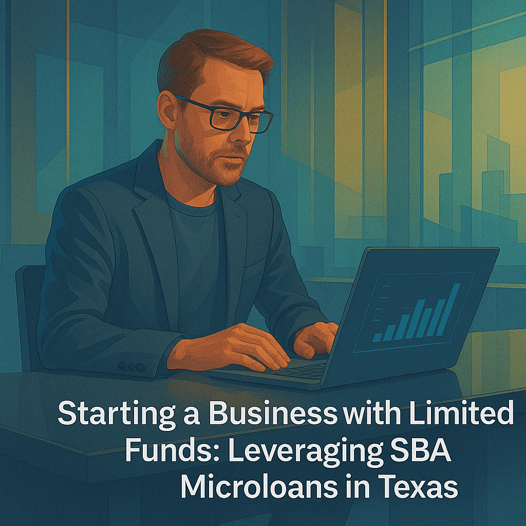 Starting a Business with Limited Funds: Leveraging SBA Microloans in Texas