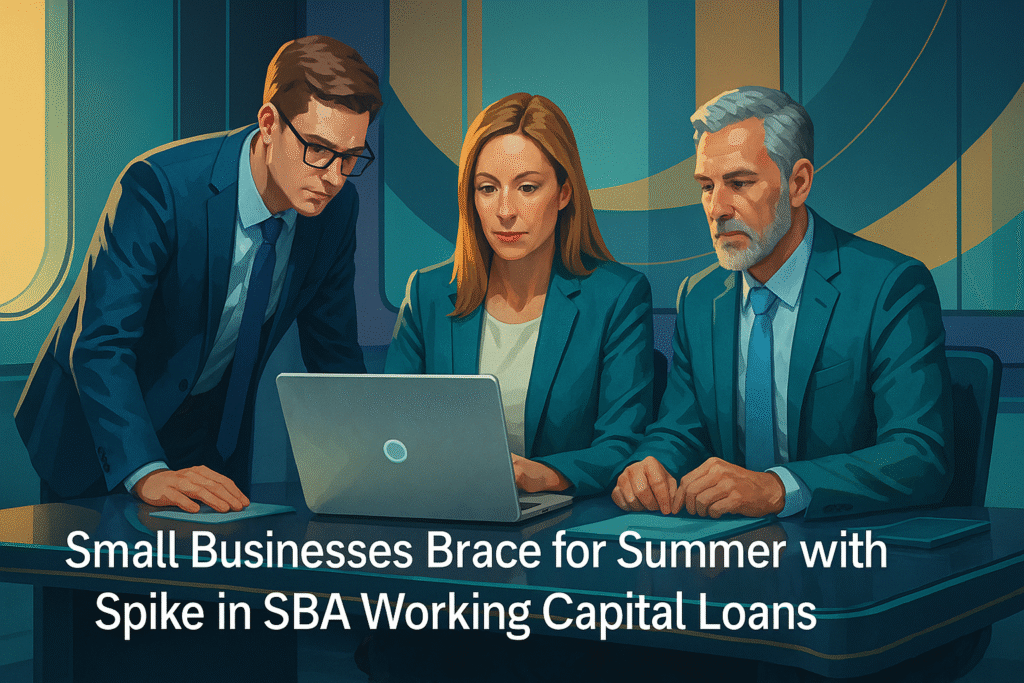 Small Businesses Brace for Summer with Spike in SBA Working Capital Loans Small Businesses Brace for Summer with Spike in SBA Working Capital Loans
