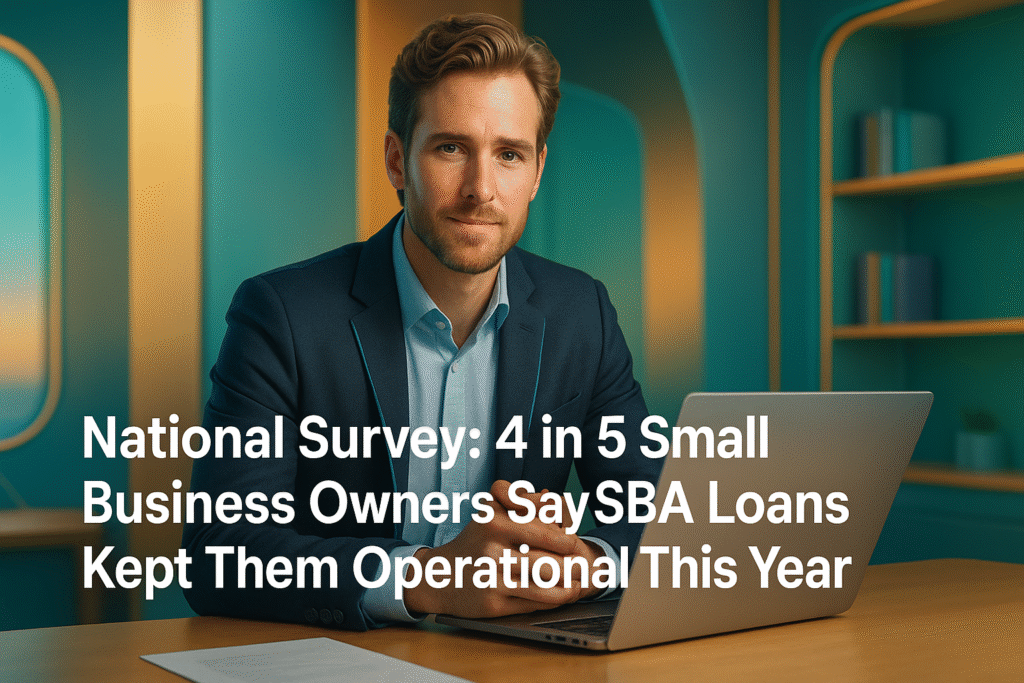 National Survey: 4 in 5 Small Business Owners Say SBA Loans Kept Them Operational This Year National Survey: 4 in 5 Small Business Owners Say SBA Loans Kept Them Operational This Year