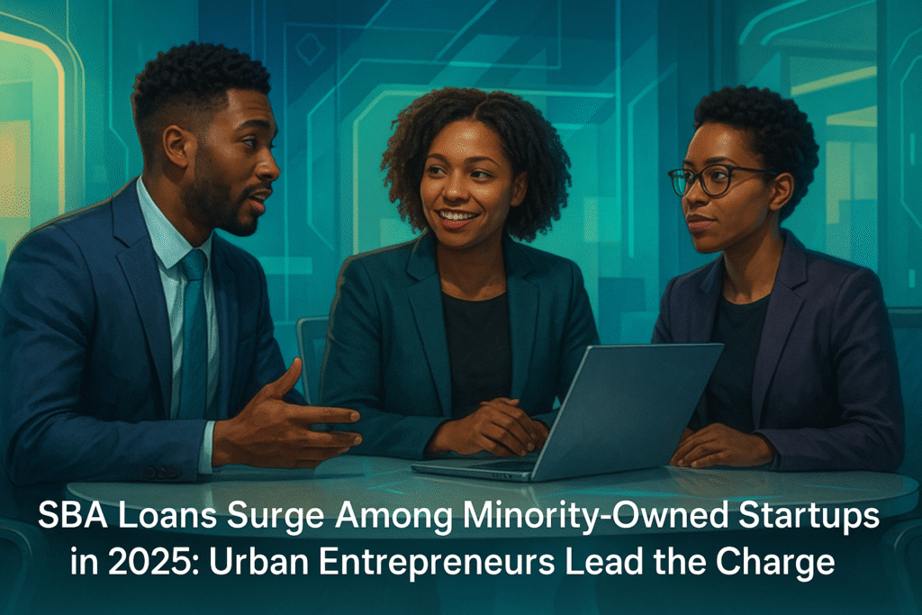 SBA Loans Surge Among Minority-Owned Startups in 2025: Urban Entrepreneurs Lead the Charge SBA Loans Surge Among Minority-Owned Startups in 2025: Urban Entrepreneurs Lead the Charge