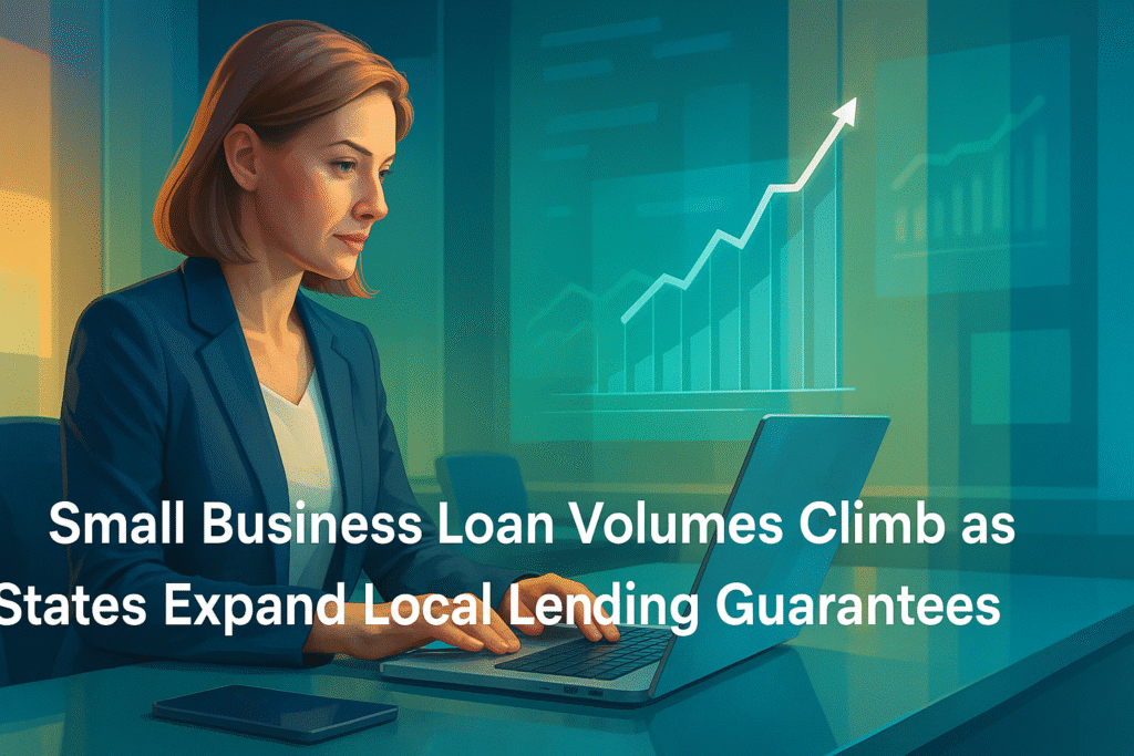 Small Business Loan Volumes Climb as States Expand Local Lending Guarantees