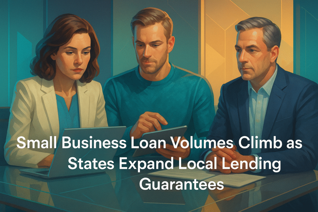 Small Business Loan Volumes Climb as States Expand Local Lending Guarantees