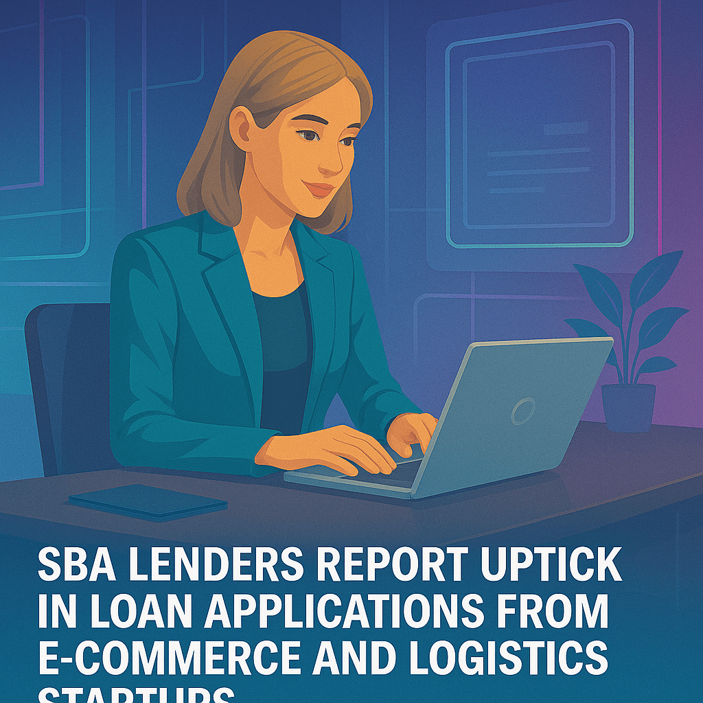 SBA Lenders Report Uptick in Loan Applications from E-Commerce and Logistics Startups SBA Lenders Report Uptick in Loan Applications from E-Commerce and Logistics Startups